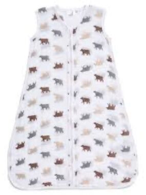 Aden + Anais Muslin Sleep Sack – Size medium 6-12m bear necessities